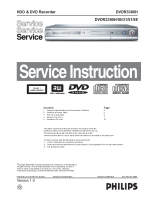 Philips - DVDR-3360-H-Service-Manual